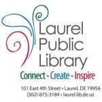 Laurel Public Library Logo Connect Create Inspire