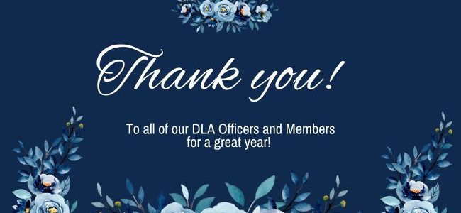 Thank you for a great year DLA!