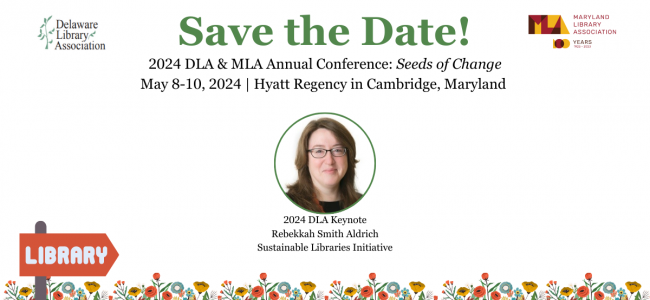 Save the Date! The Annual MLA/DLA Conference will be May 8-10, 2024.