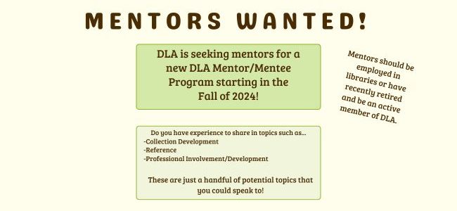 Mentors Wanted!